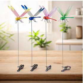 Kleeblatt dragonfly DIY decor idea for patio and balcony.