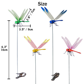 Kleeblatt dragonfly stake box packaging showing easy setup.