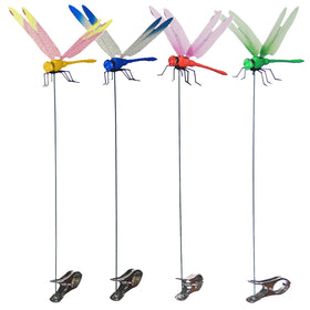 Kleeblatt dragonfly stake garden use adding color and charm.