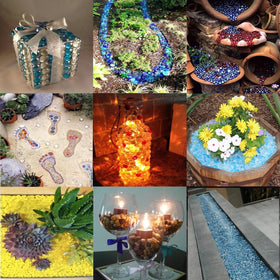 Kleuete Pacific Blue fire glass beads offer easy cleaning and maintenance.
