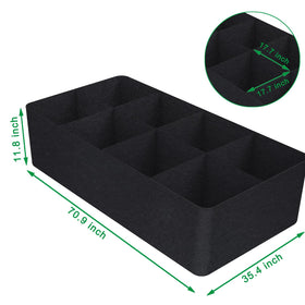 KLEWEE easy to use bed ready to unfold, fill soil, and plant.
