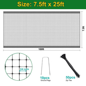 KLEWEE sturdy mesh close-up highlighting durable, reusable protective design for garden use