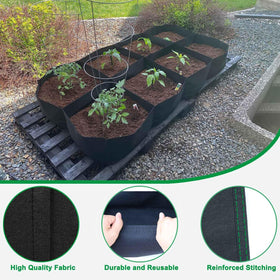 KLEWEE breathable bed promotes drainage and air pruning for healthy roots.