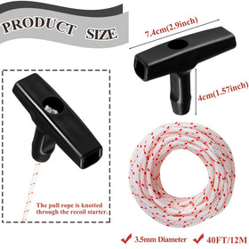 Klfte braided polyester rope highlights high-strength, durable recoil performance
