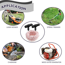 Klfte durable tensile rope supports repeated starting sessions