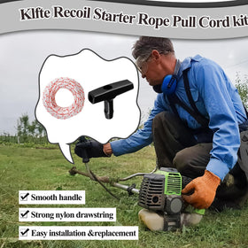 Klfte easy-length cut feature lets you tailor the rope to your machine