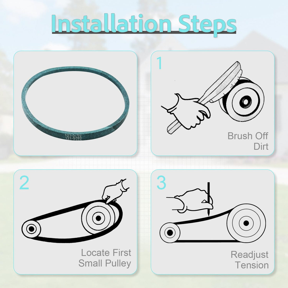KLMHT replacement for Exmark 121-5765 and Toro TimeMaster compatibility