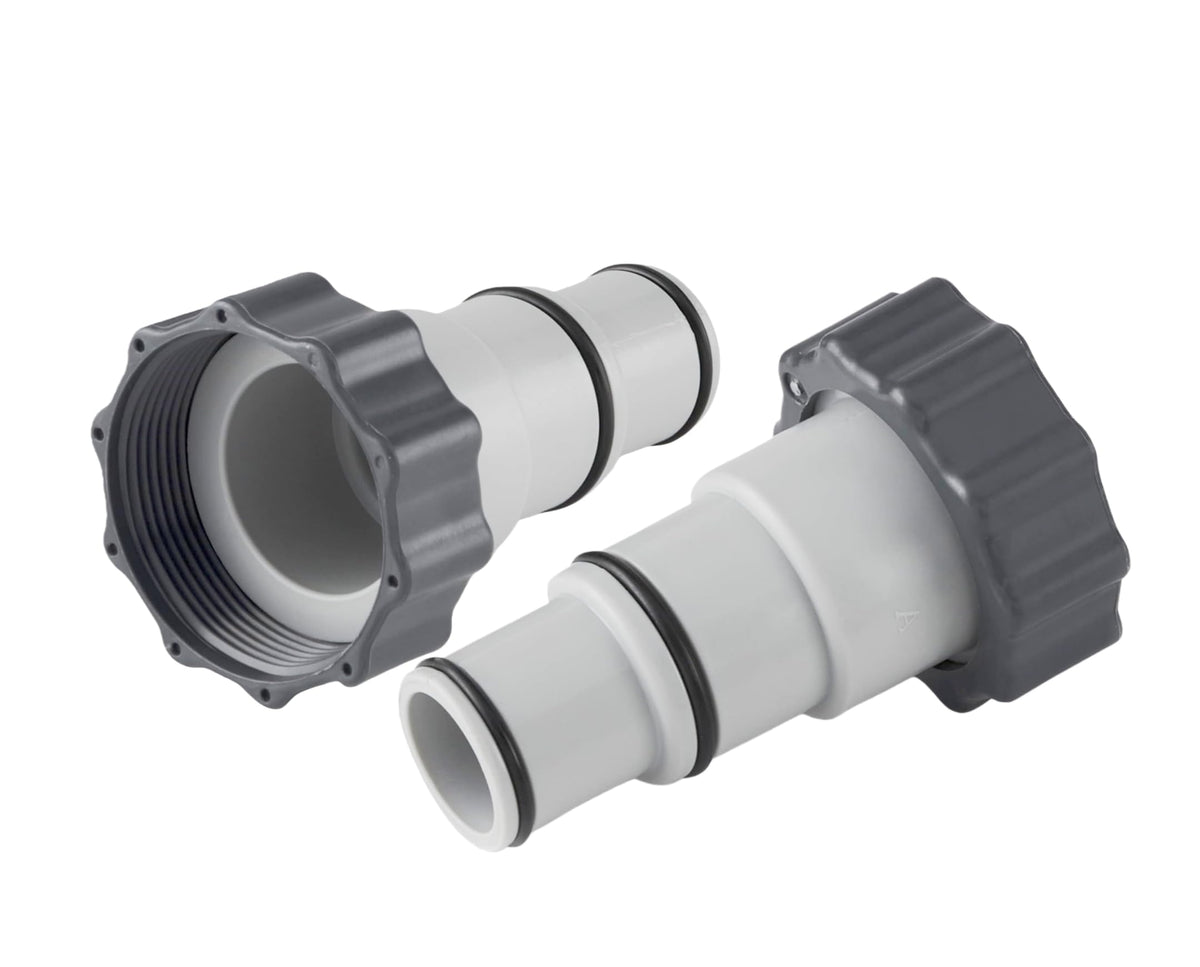 klpdst pool hose adapter 1.5 to 1.25 inch connector for above-ground pools, easy hose compatibility.