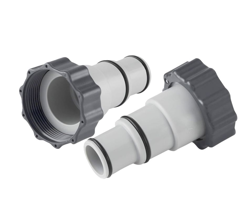 klpdst pool hose adapter 1.5 to 1.25 inch connector for above-ground pools, easy hose compatibility.