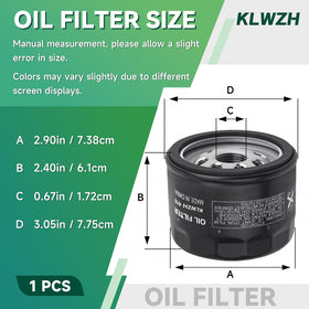 KLWZH oil filter assembly side reveals rugged construction for reliable mounting