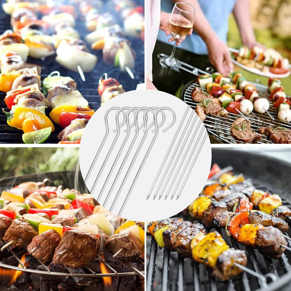 Klyphex durable, rust-resistant skewers for reliable grill performance
