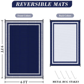 KMAT Outdoor Rug double-sided weave offers versatile styling and long-lasting outdoor use
