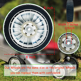 KMHGD front wheel 44710-vg3-010 for Honda mowers—durable drive replacement