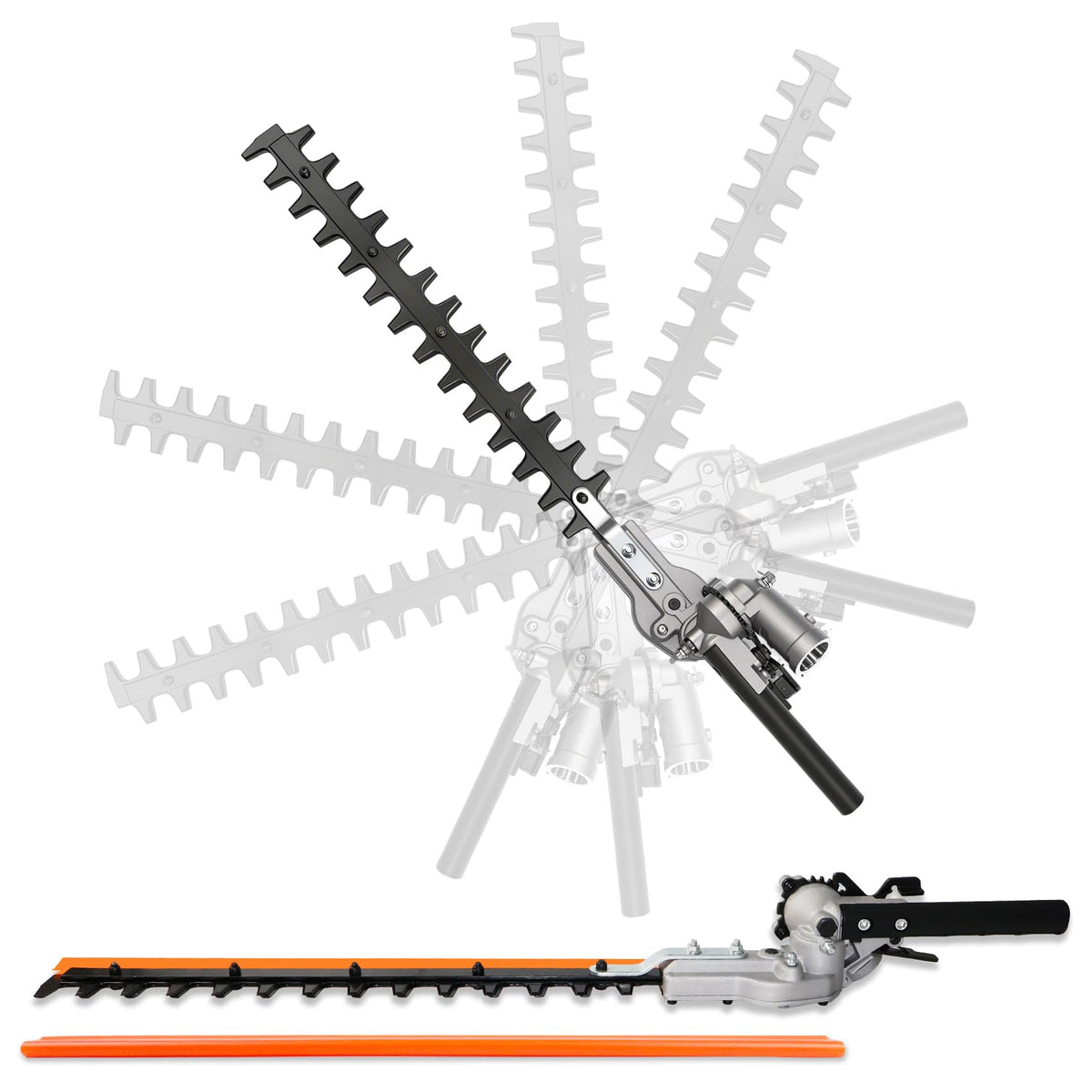 KMHGD hedge-trimmer attachment 16-inch blade for precise trimming