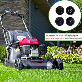 KMHGD lawn mower wheels easy replacement saves time during maintenance.