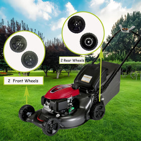 KMHGD lawn mower wheels inner bore 0.5in ensures precise mounting.