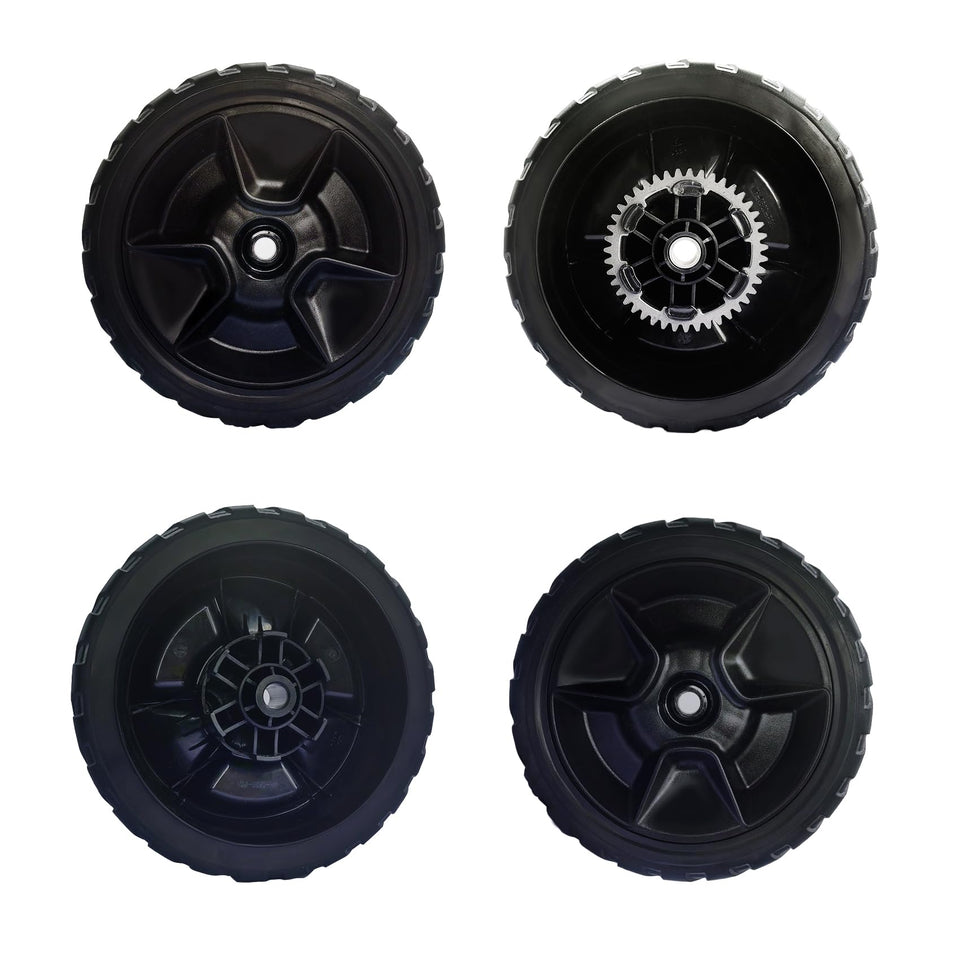 KMHGD lawn mower wheels rear 42710-VR8-N00ZA provide stable mowing on uneven terrain.