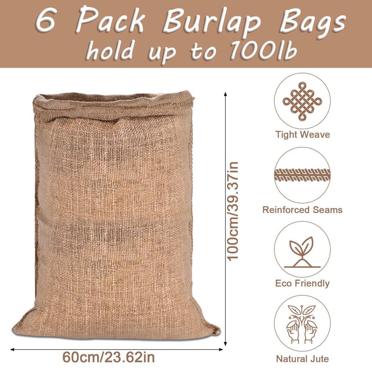 Kmise oversized burlap sack demonstrates easy entry and exit for kids and adults