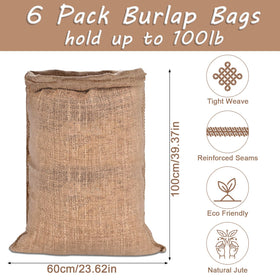 Kmise oversized burlap sack demonstrates easy entry and exit for kids and adults