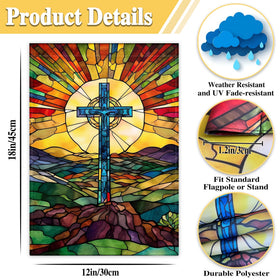 KNAPAL flag close-up reveals durable 3-ply fabric for outdoor use.