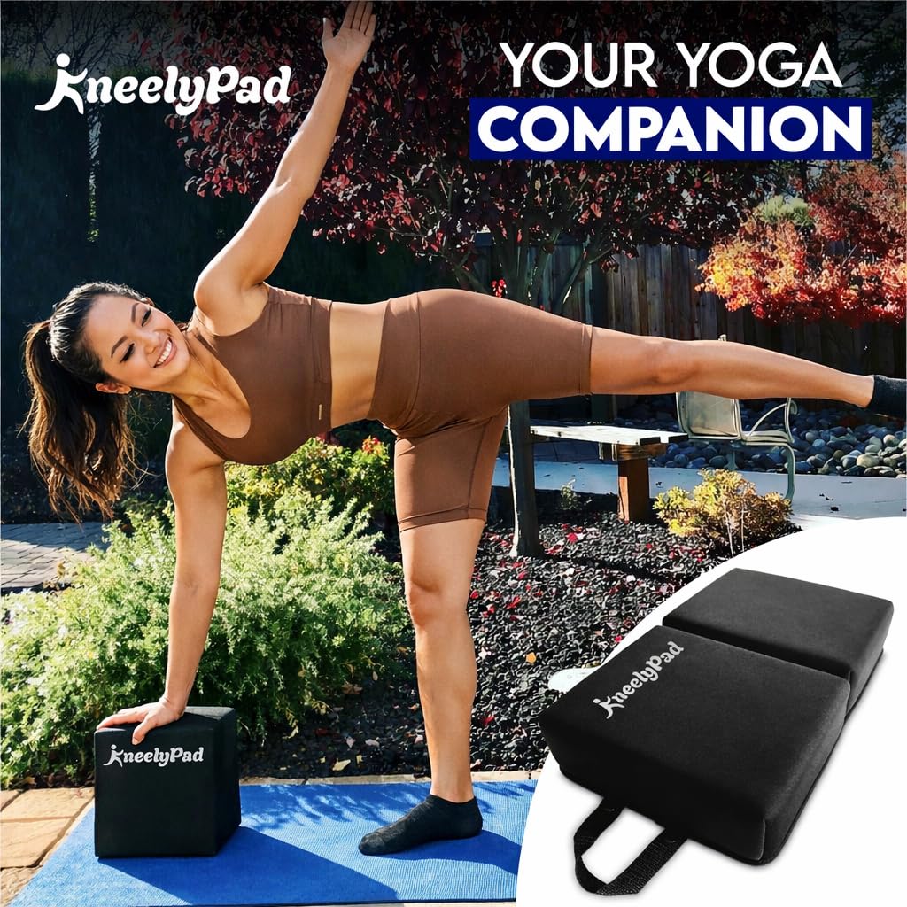 KneelyPad durable knee cushion maintains its shape through long sessions.