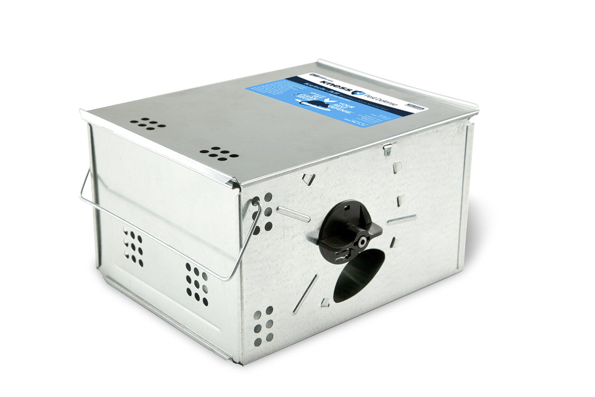 Kness Ketch-All Mousetrap 101-0-002 in silver, reliable rodent capture for safer homes