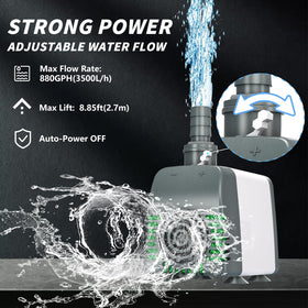 Knifel copper motor delivers strong power with ultra-quiet operation.