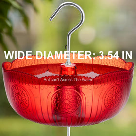 Knowone ant moat with durable stainless hooks resists rust for outdoor use.