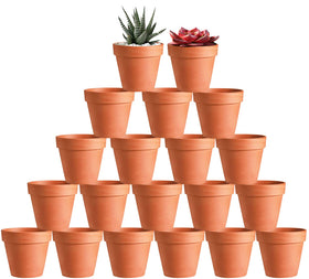 KOAMLY 3-inch pot with drainage promotes healthy seedling growth.