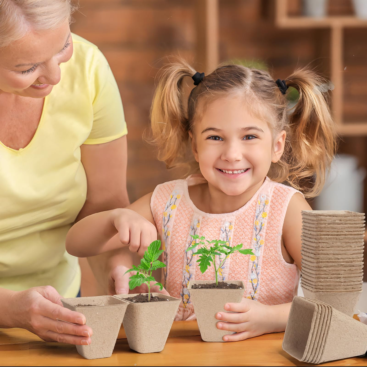 KOAMLY all-season starter pots for year round seed starting.