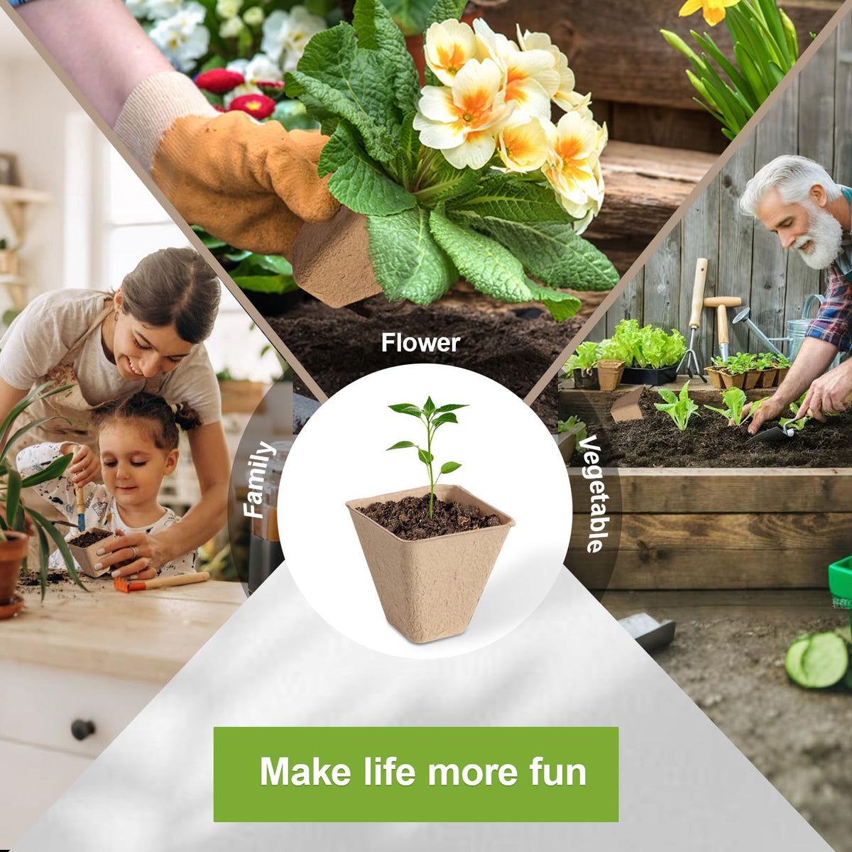 KOAMLY labels included help you track plant varieties during starting