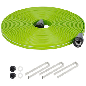KOBAZ Sprinkler Hose setup provides even lawn coverage for efficient irrigation.