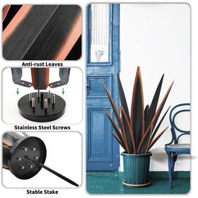 KODIBO outdoor indoor use tequila agave decor, ideal year-round accent.