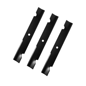 KOFINAM three-pack blades packaging shows ready-to-install replacement for your mower.