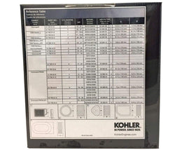 Kohler 5400-series kit with filters and spark plugs supports reliable engine performance