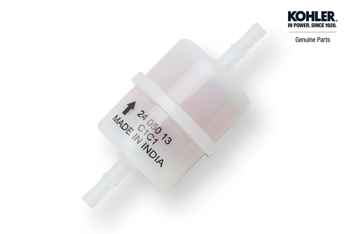 Kohler oil filter and 10W-30 oil in kit support reliable engine lubrication.