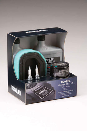 Kohler maintenance kit air filter close-up highlights filtration quality.
