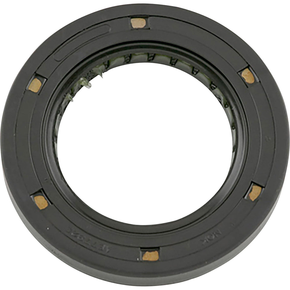 Kohler OEM oil seal front view; helps prevent leaks and maintain engine lubrication.