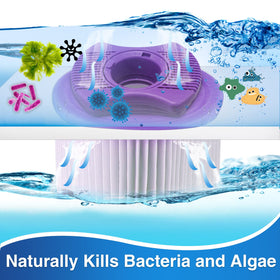 KOIOYA Dimension One spa filter promotes water clarity during soak