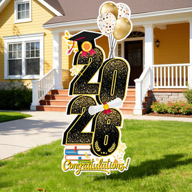 KOITHE 2026 graduation yard sign with bold 2026 numerals for curbside visibility and photos