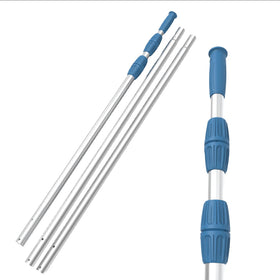 Kokido KEMANO telescope aluminum shaft for extended reach during pool cleaning.