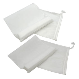 Kokido Xtrovac standard filter bag catching leaves and large debris for efficient cleaning