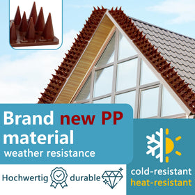Kokmeiya cat-deterrent spikes install quickly to deter indoor pests
