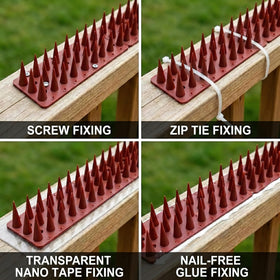 Kokmeiya flexible-cut spikes adapt to irregular ledges