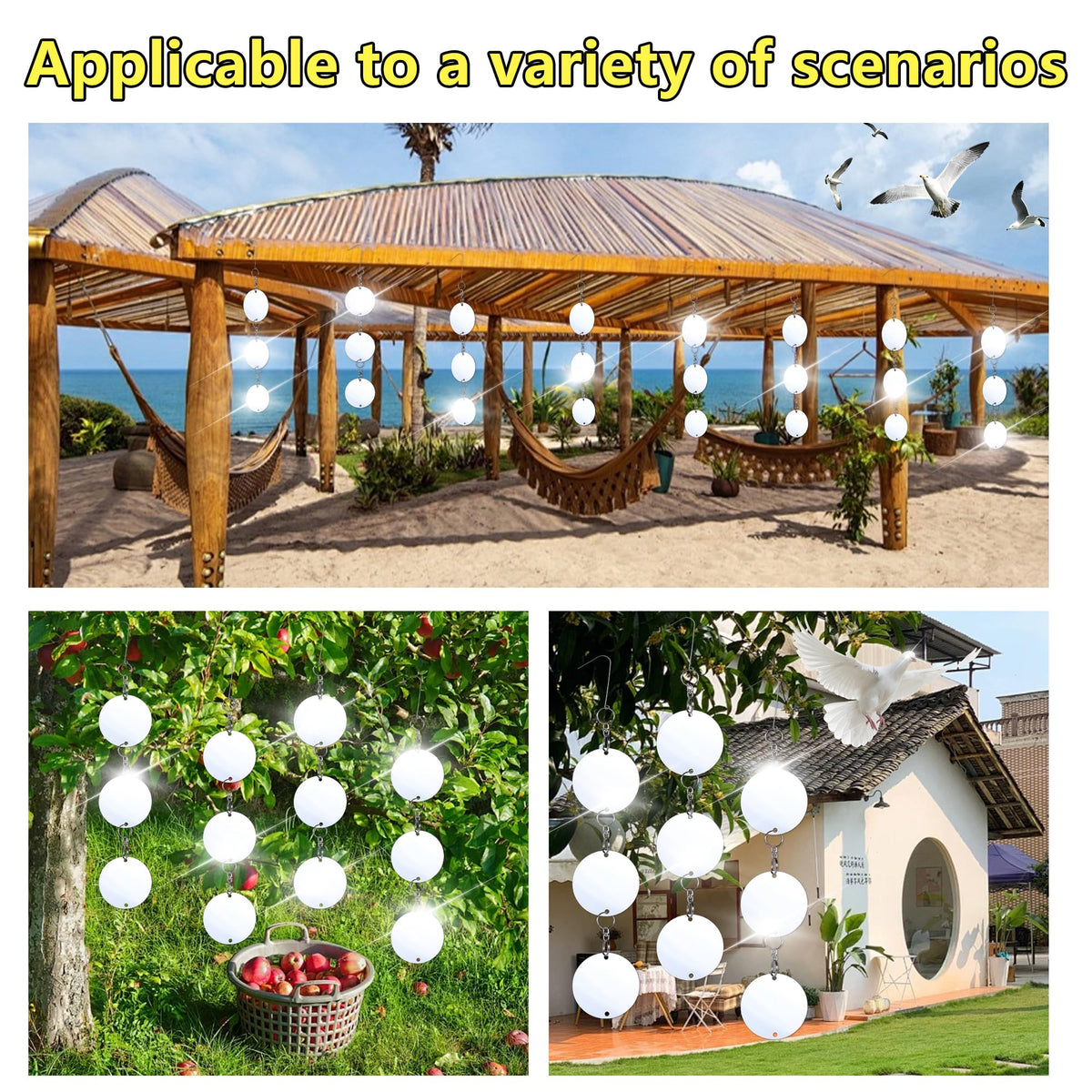 KOKMEYA 24-hanging decorations pack for versatile setup.