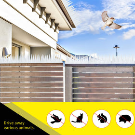 KOKMEYA Bird Spikes closeup highlights durable, sharp vented tips.
