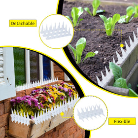 KOKMEYA Bird Spikes UV-resistant material endures sun exposure for lasting use.