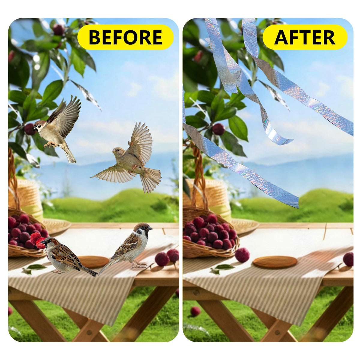 KOKMEYA durable UV resistant tape withstands year round outdoor use