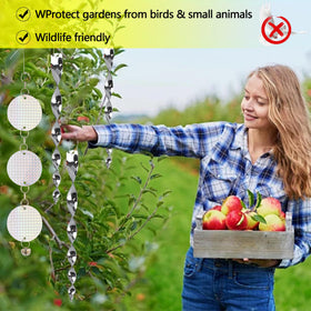 KOKMEYA round hanging ornaments for decorative yet deterrent use.