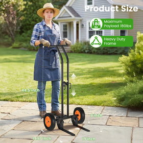 Koknows adjustable fork arms fitting various plant pots for stability